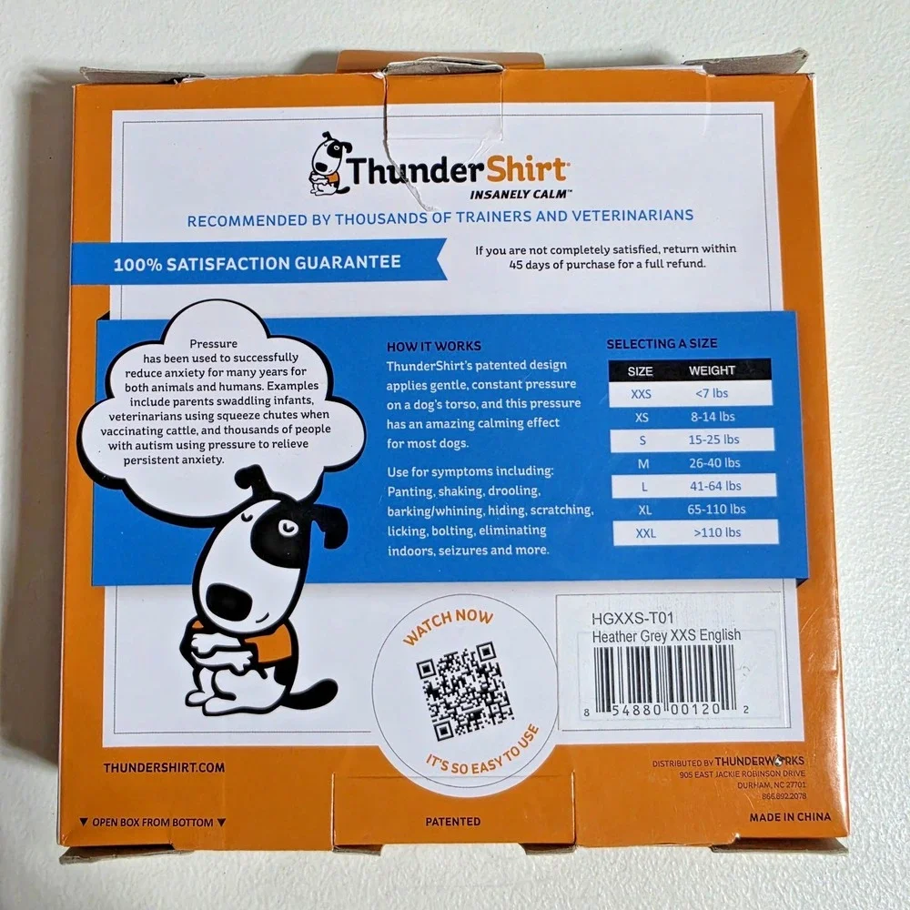 Thundershirt dogs anxiety